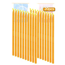 20PCS Dndo Bag Sealer Clips for Food, Reusable Bag Sealer Sticks, 11.2” Length Keep Bags Airtight Watertight and Food Fresh, Eco-friendly Kitchen Storage Accessories