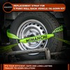 Mimanchi 2" x 16' Tie Down Strap with Chain Extension