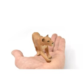 MOJO TOYS Lioness, Realistic Small Toy Model Plastic Replica African Animal Kids 4.5" M113