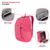 SwissGear 8119 Laptop Backpack, Fits up to 17-Inch Laptop, Pink