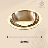 TRINTURA Brass Bowl Diameter 8 cm Suitable as Replacement for