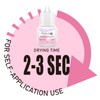 PINKZIO DIY Lash Extension Glue, Sensitive Adhesive, Clear Eyelash for