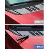 DSWSQ Ditch Hood Hinge Light Brackets for 2015-2020 Ford F150