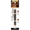 L'Oreal Paris Cosmetics Stylist Brow Raiser Highlighter Duo, Medium, 0.16