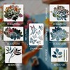 7Pcs Wall Stencils Large Flower Painting for Garden, 12 Inch