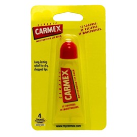 Carmex Classisc Bálsamo labial medicado, 0.35 onzas, paquete de 12