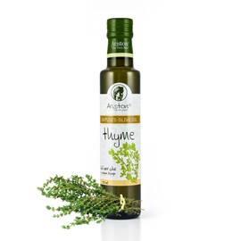 Ariston "The Very Best" Extra Virgin Olive Oil | Anti-Oxidant Rich, Cold Pressed, Premium Quality | Product of Greece (250ml) 8.45 fl oz, Thyme