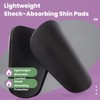 Summer Mini Football Shin Pad, 1 Pair PU Wear-resistant Shock
