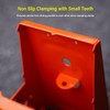 Pack of 2 Hollowed Design Sawhorse Brackets, 25° Adjustable Opening