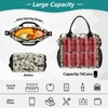 Goth Bat Pattern Lunch Bag & Lunch Box for Women