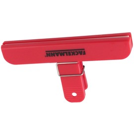 Fackelmann Bag Clip, Red, 15 x 11.8 x 3.3 cm