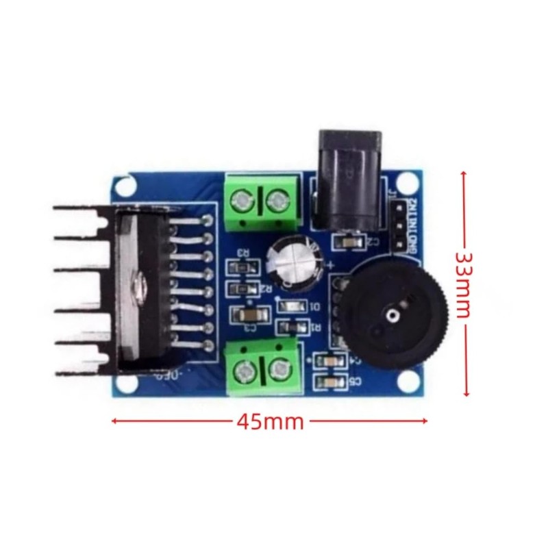 Dollatek TDA7297 Amplifier 15 W + 15 W Dual-Channel Audio