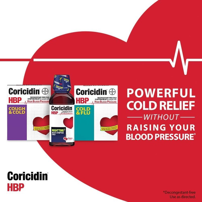 Coricidin HBP Coricidin HBP Antihistamine Cough & Cold Suppressant Tablets,