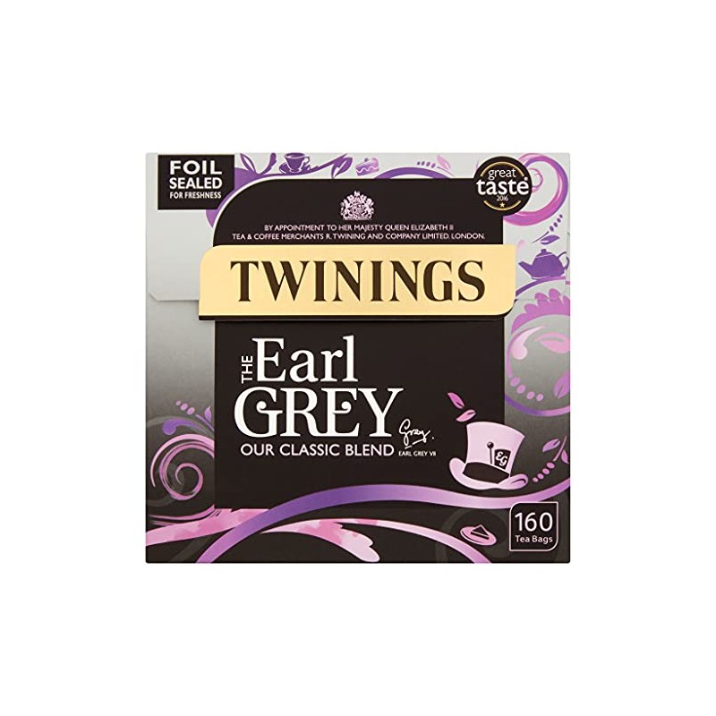 Twinings The Earl Grey Tea, 160 Each, 400g