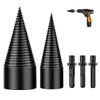 LSRVNM Wood Splitting Drill Bit 42mm + 32mm Log Splitter