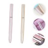 Ipetboom 4pcs Lip Brush Cover Dual-headed Makeup Applicator for Lipstick