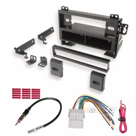 American International For Chevy PRIZM  2000-2002 Single DIN Car Radio Install Kit + Wire Harness