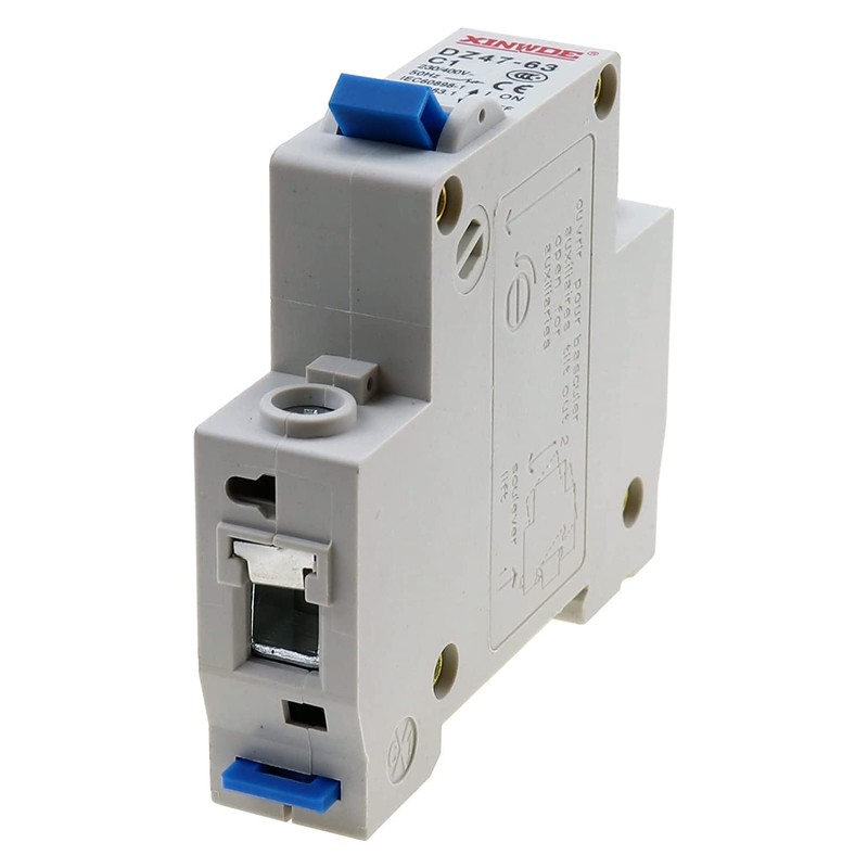 RKURCK 1 Pole 230/400V Low-voltage Miniature Circuit Breaker 63A Din