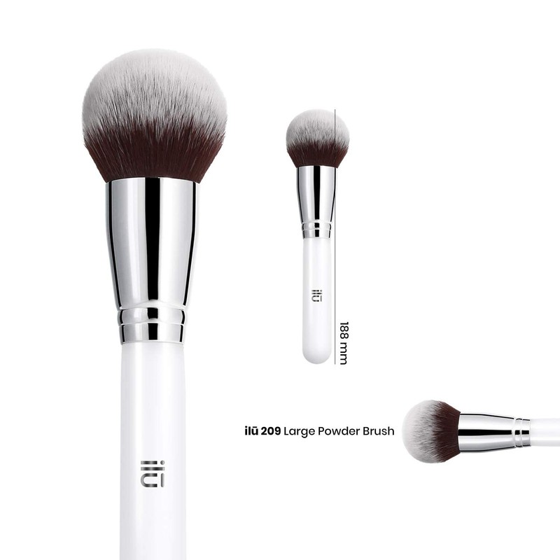 Ilu Ilu Mu 209 Large Powder Brush, 300 g, Large