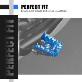 NICECNC Brake Lever Pedal Extender Compatible with Yamaha Tenere 700/XTZ700 2019-2023 (Blue)