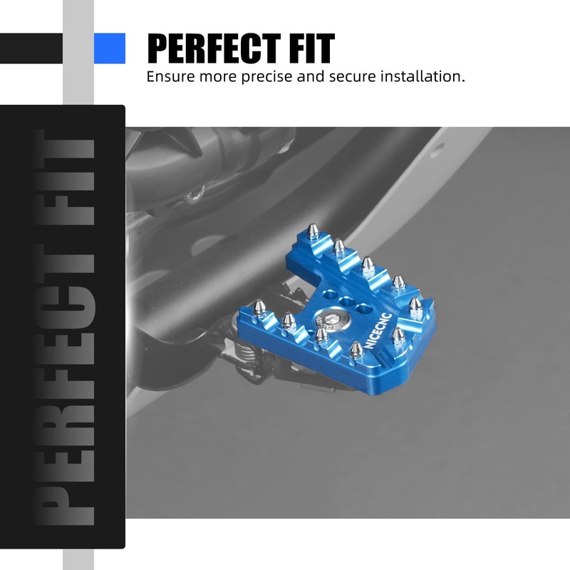 NICECNC Brake Lever Pedal Extender Compatible with Yamaha Tenere 700/XTZ700