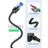 UGREEN Cable Ethernet Cat 8 de 2 m, trenzado de