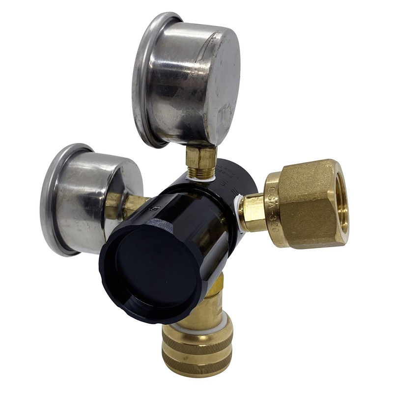 Adjustable High Flow 0-250 PSI Carbon Dioxide CGA320 Co2 Regulator