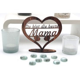 SCHILDER HIMMEL Wooden gift for mum and dad, weddings, birthdays, Mother's Day, Christmas and much more - Hier Beste Mama