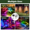 Grinsvalley 2 Set 4 in 1 RGB Solar Landscape Spot