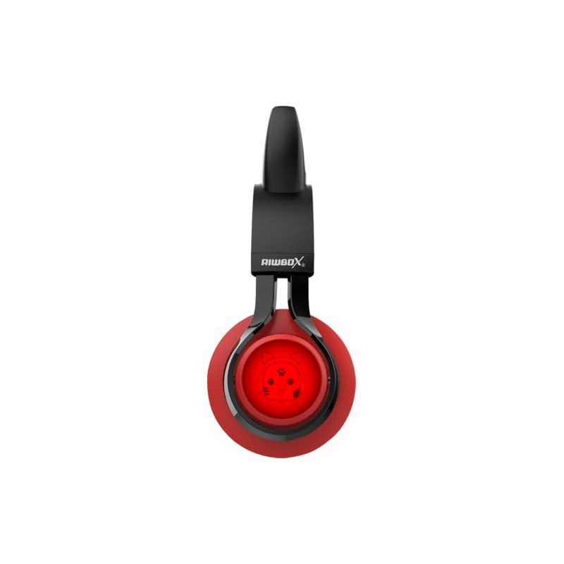 Riwbox CT-7 Cat Ear Bluetooth Headphones, LED Light Up Bluetooth