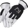 HandschuhMan. OX-ON Stone Work Gloves Soft Leather Gloves with Spandex