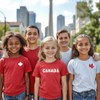 Kids Canada Shirt - Custom Handmade Girls and Boys Canada