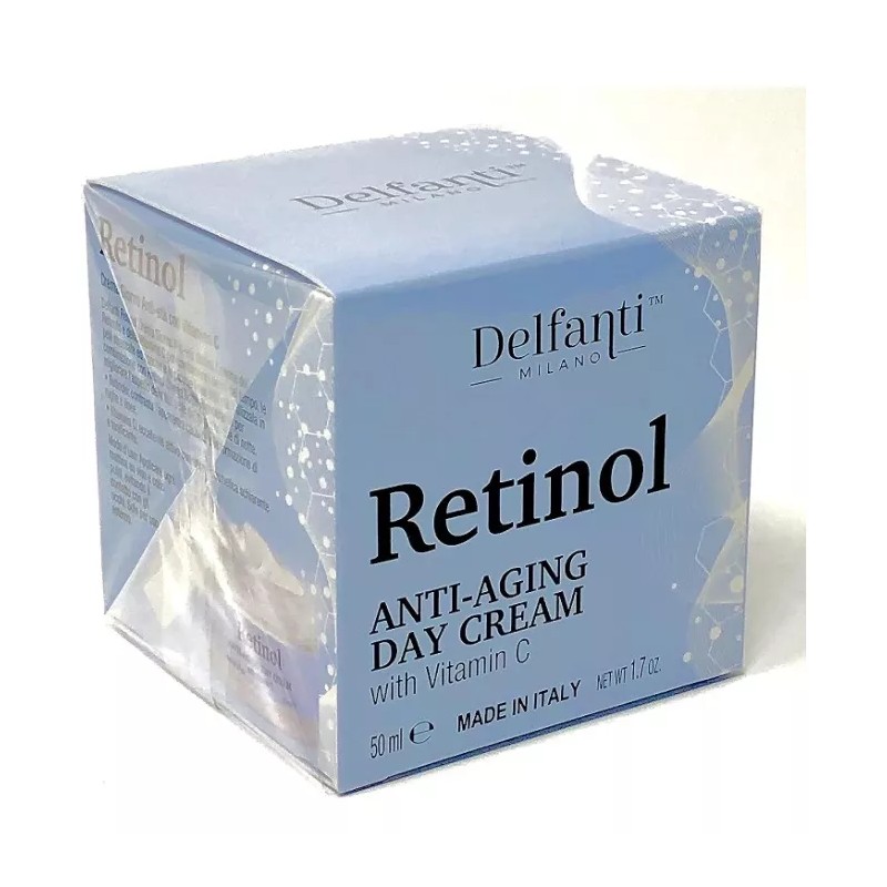 Delfanti-milano Retinol Crema Facial Antienvejecimiento Vitamina C, Delfanti