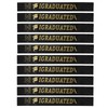 10 Pieces Exam Passed Sash, School Graduation Class of 2023