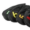 10Pcs Golf Head Cover Club Headcover Waterproof PU Elastic Closing