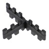 PRODIAMANT Joint Crosses T-Pieces Stackable for Patio Panels Width 4