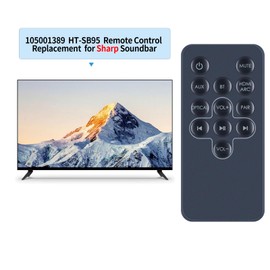 HT-SB95 Replacement Remote Control for SHARP Sound Bar Compatible with HTSB95 HT-SB95 105001389