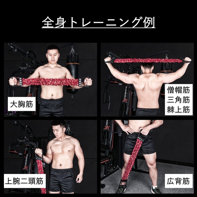 COZENTA Expander Pectoral Lattice Exercise Training (Max Load 135LB, Blue)