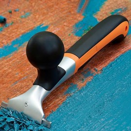 2-1/2" Heavy-Duty Premium Ergonomic Carbide Scraper Tool, Removal on Dry Glaze, Stains, Putty, Scratches, Rust, Paint, Glue, Varnish, Resin, Suitable for Various Surfaces, Wood, Metal, Glass & Floors