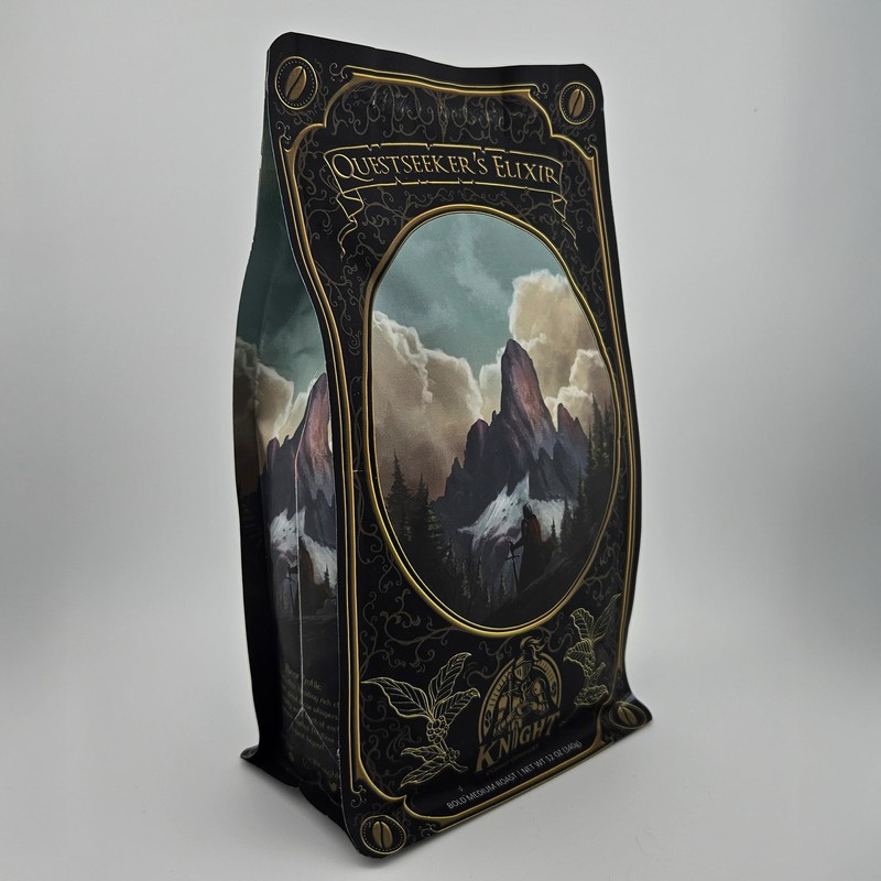 Knight Coffee Company - Questseeker's Elixir Coffee Beans, Medium Roast,