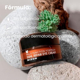 MIZON Crema Contorno Ojos Baba de Caracol 25 ml - para ojeras y bolsas - hidratante coreana para todo tipo de piel y skincare coreano