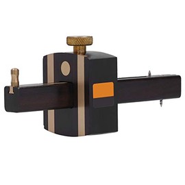 Marhynchus 8in Mortise Gauge Woodworking Marking Gauge Ebony Scribe Sign Scraper, Adjustable Screw Cutting Gauge European Style Woodworking Tools Painting Construction Tools, Scrapers