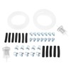 Mtsooning 2 Set 5m/16.4ft Fuel Pipe Line Hose Clip Kit