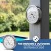 MAVORI® 3in1 Weather Station Analog - Barometer, Hygrometer & Thermometer