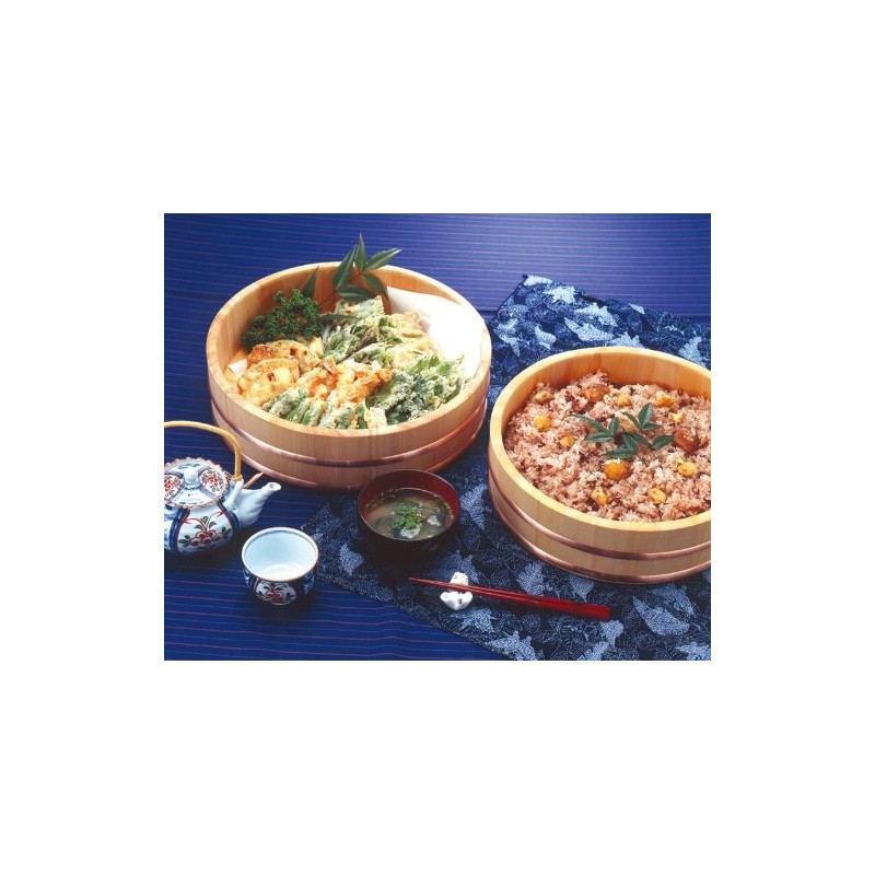 Natural Wood Sushi 飯台 (Resin taga)