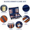 TOPTAN Backgammon Set 2 Players Classic Backgammon Sets for Adults