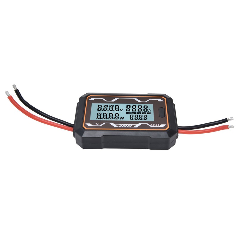 DC Power Meter Backlight Setting Large Screen Display Multifunctional Power
