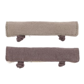 HOMSFOU 2pcs Teapot Handle Sleeve Oven Mitt Pot Holder Tea Kettle Cotton Handle Cover Kettle Handle Wrap Hot Door Handle Protector Teapot Handle Protector Protective Case Anti-Scald Cloth