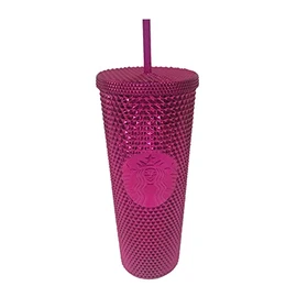 Starbucks Sangria Studded Tumbler 2022 Fall Winter Holiday Bling (24 oz - Venti)