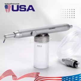 AZDENT Dental Alumina Air Abrasion Polisher Microetcher Sandblasting Gun 4 Hole